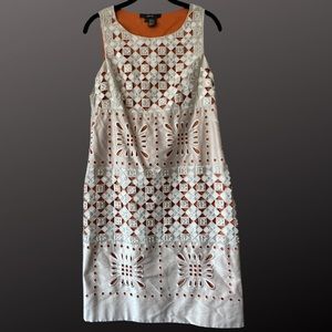 Per Se silk beaded dress size 4